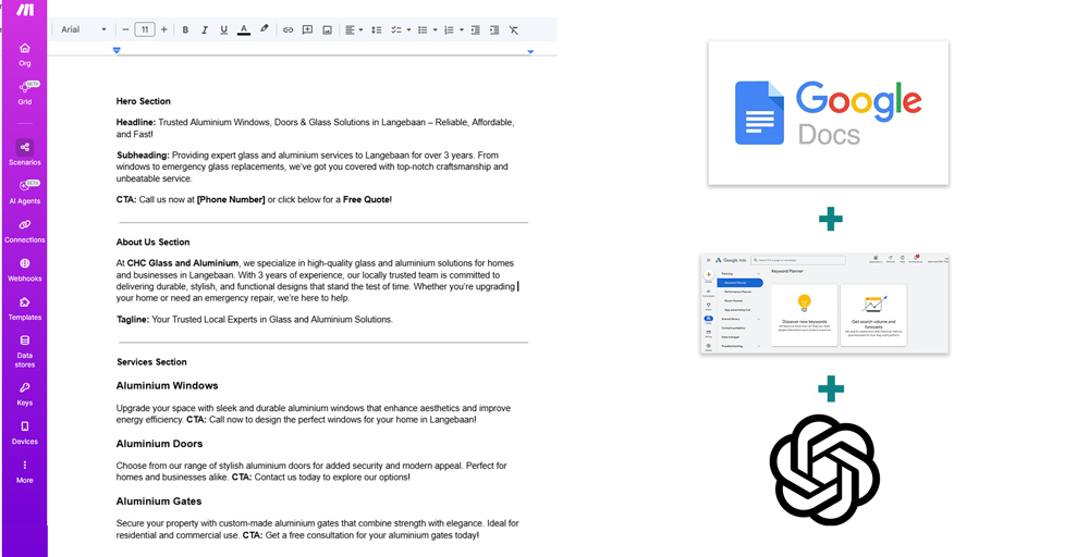 Website content writing